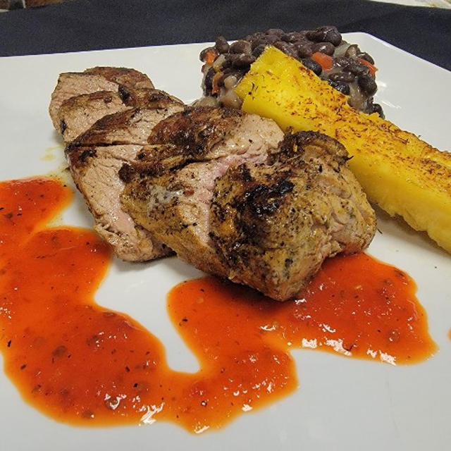 Kurabuta Pork Tenderloin.