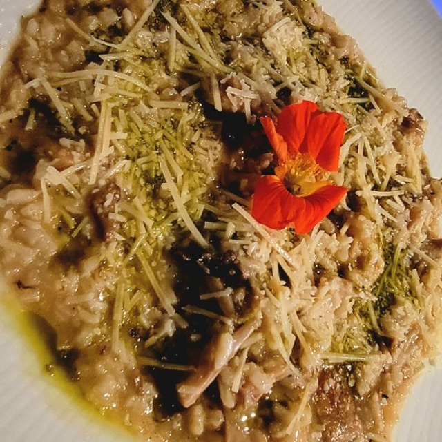 Wild Mushroom Risotto.
